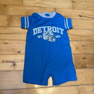 Gerber Blue NFL Team Baby Romper
